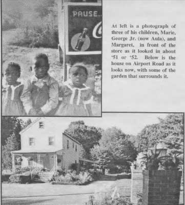 Sumbry children and the Sumbry house.